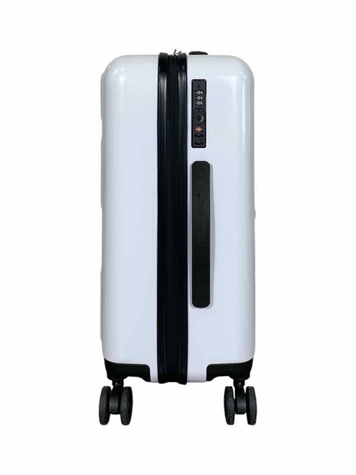 Off White Arrow Trolley Suitcase