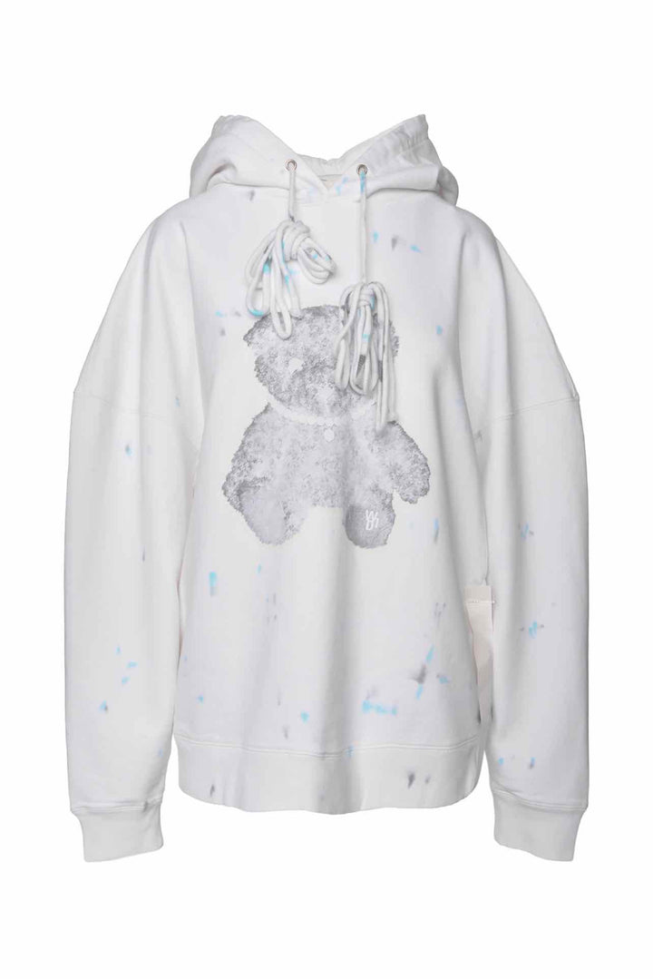 Welldone Size S Men's Pearl Necklace Teddy Hoodie