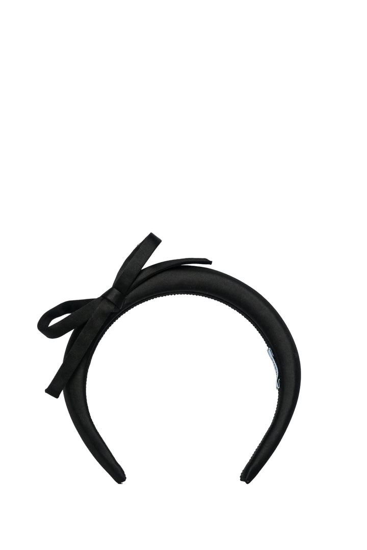 Prada Bow Satin Headband