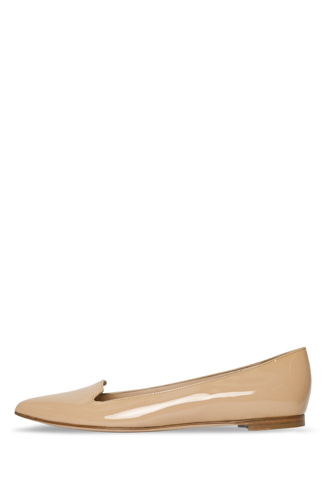 Sergio Rossi Size 35.5 Patent Point Toe Flats