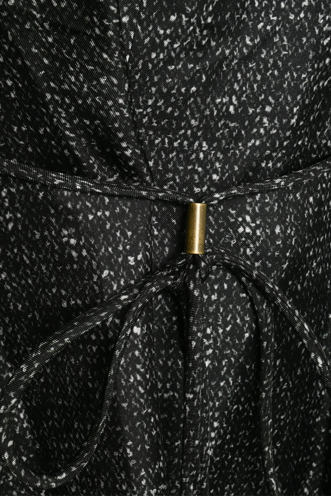 Maxmara Size 0 Long Sleeve Patterned Silk Mini Dress