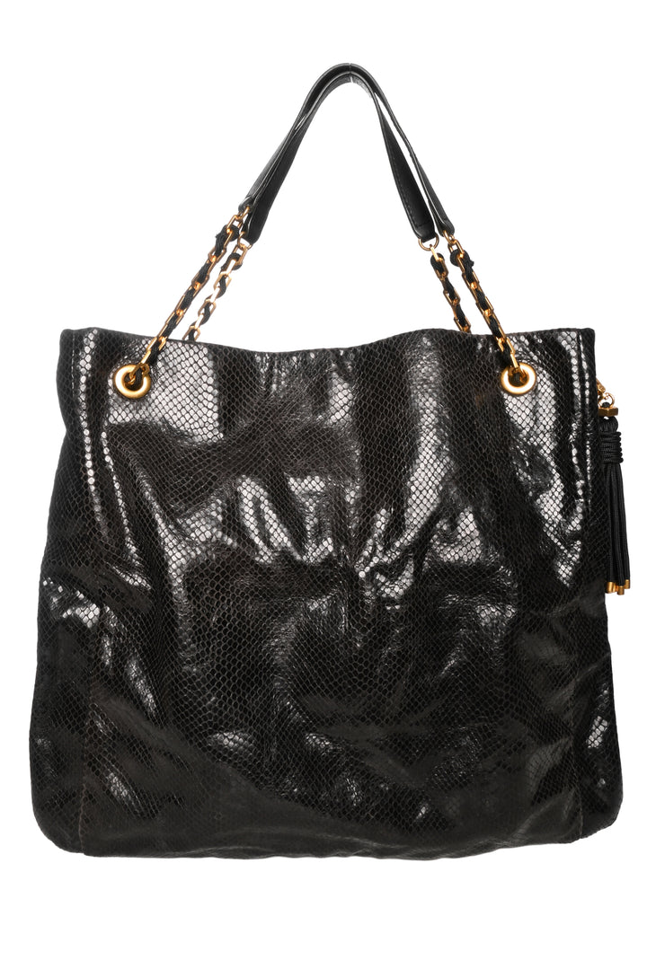Marc Jacobs Python Effect Shoulder Bag