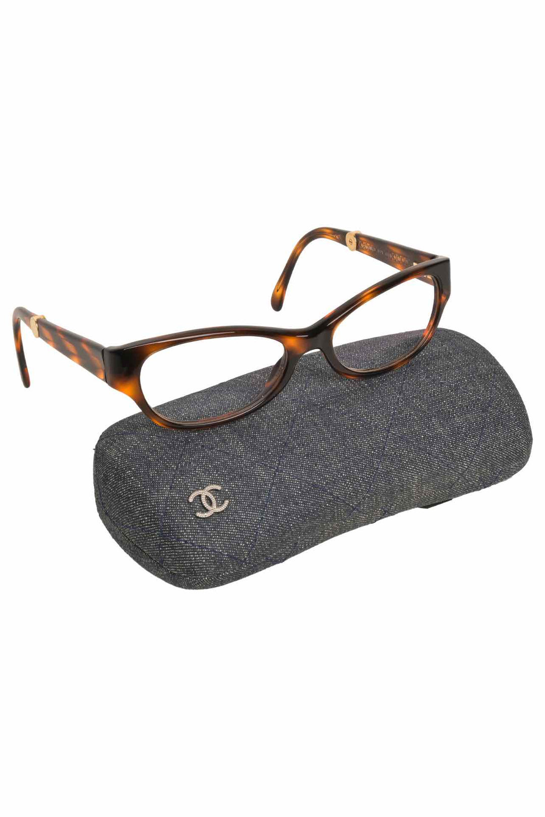 Chanel Oval Tortoiseshell Prescription Eyewear