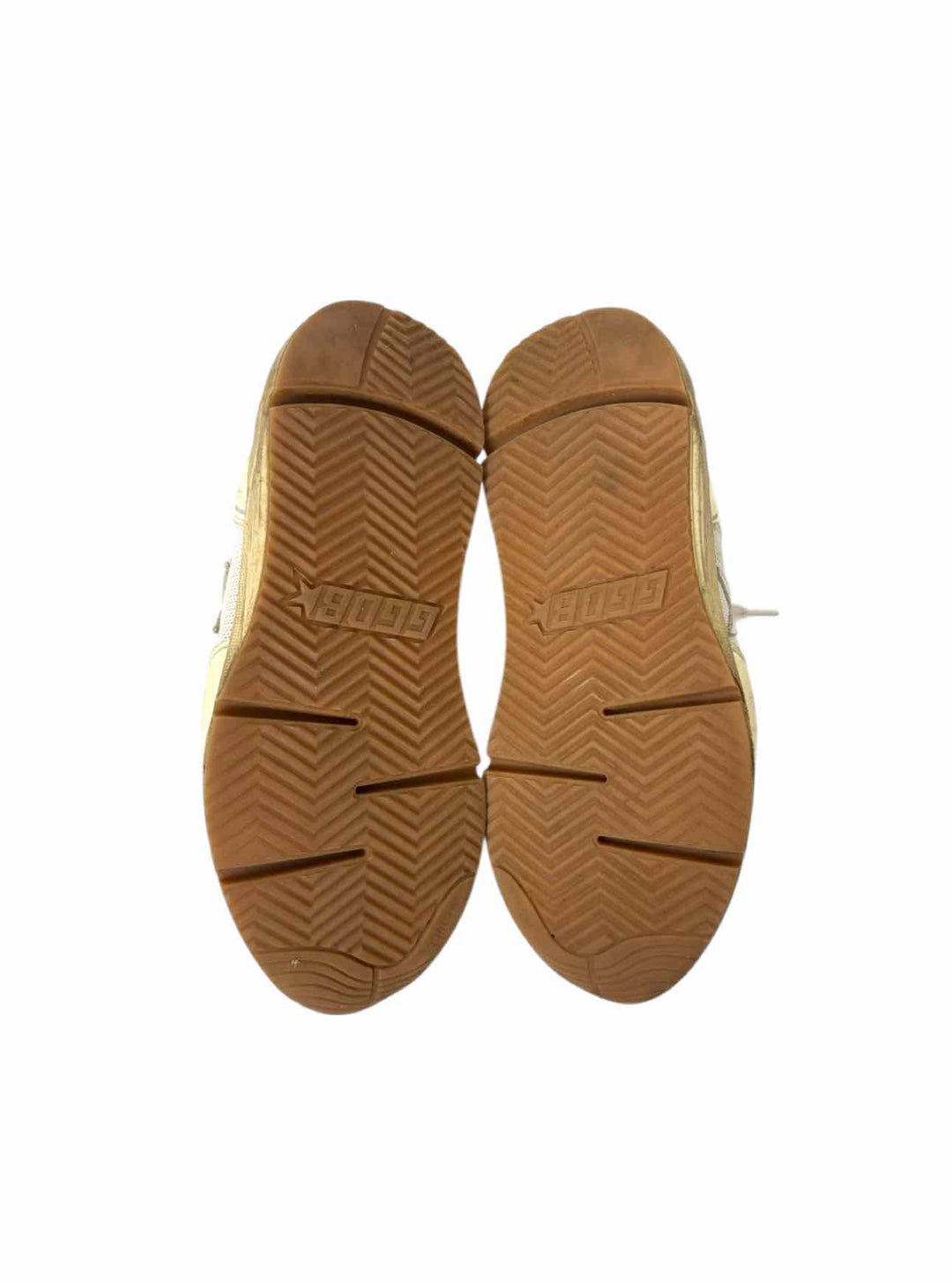 Golden Goose Running Sole Distressed Leather Sneaker