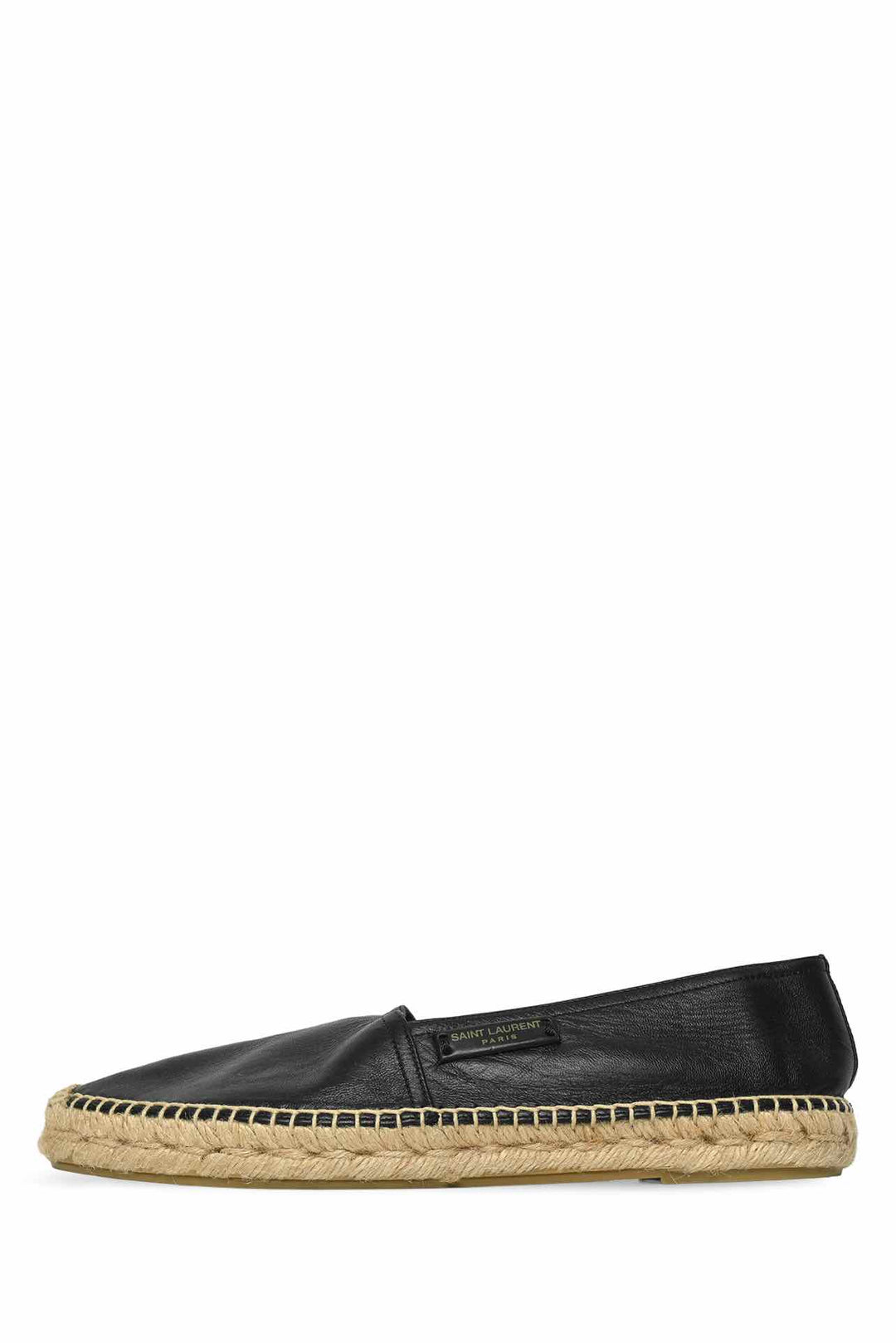 Saint Laurent Size 40.5 Leather Espadrilles