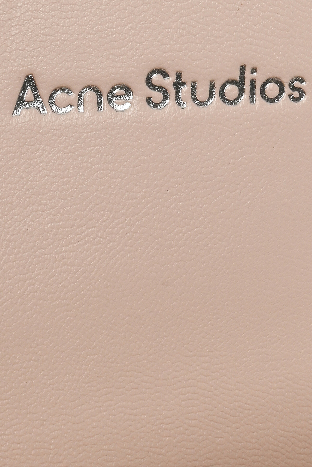 Acne Akki Patent Plaque Face Crossbody Bag