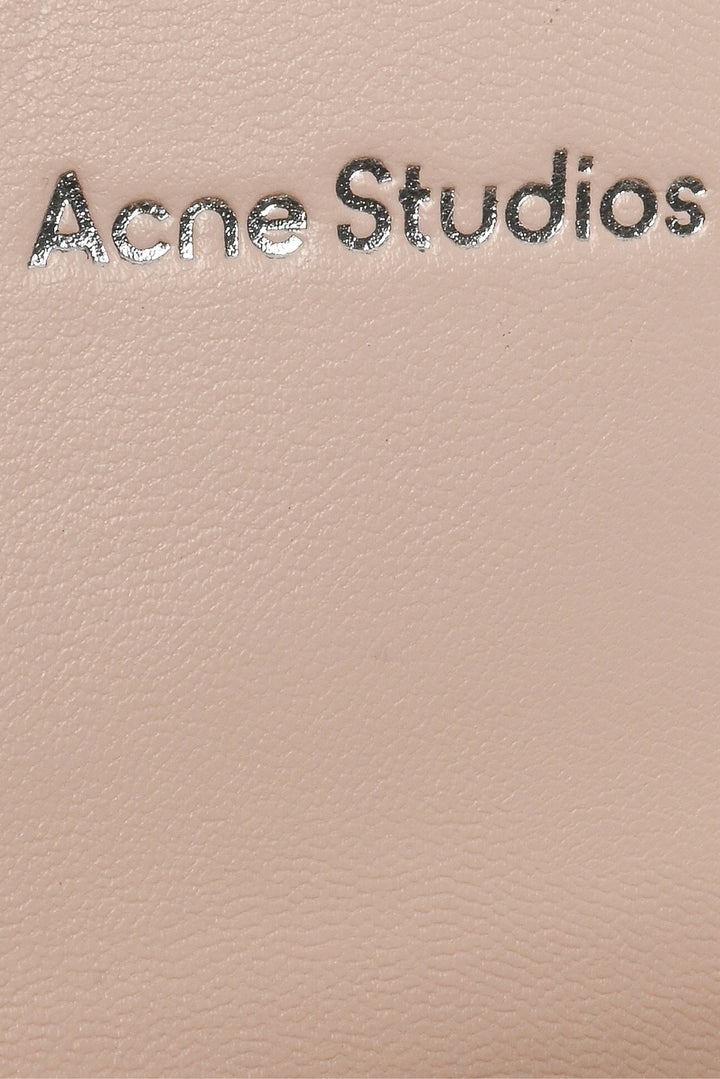 Acne Akki Patent Plaque Face Crossbody Bag