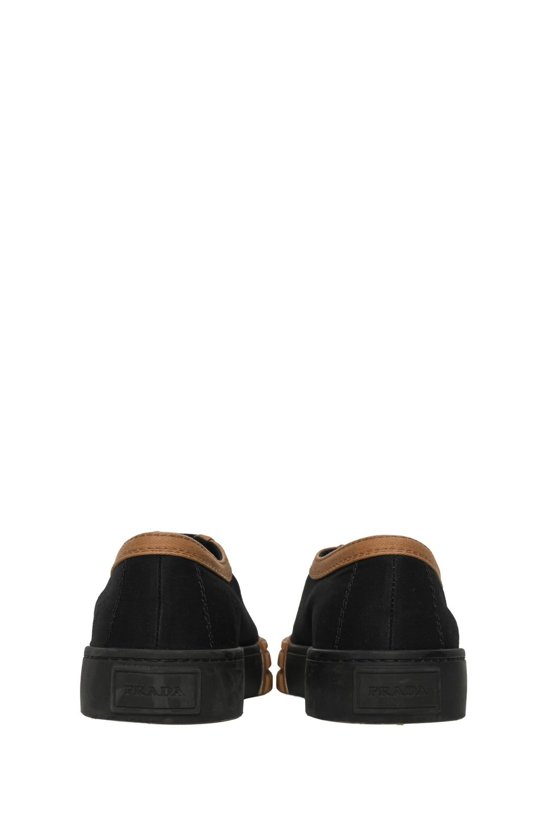 Prada Size 40 Gabardine Low Top Sneaker