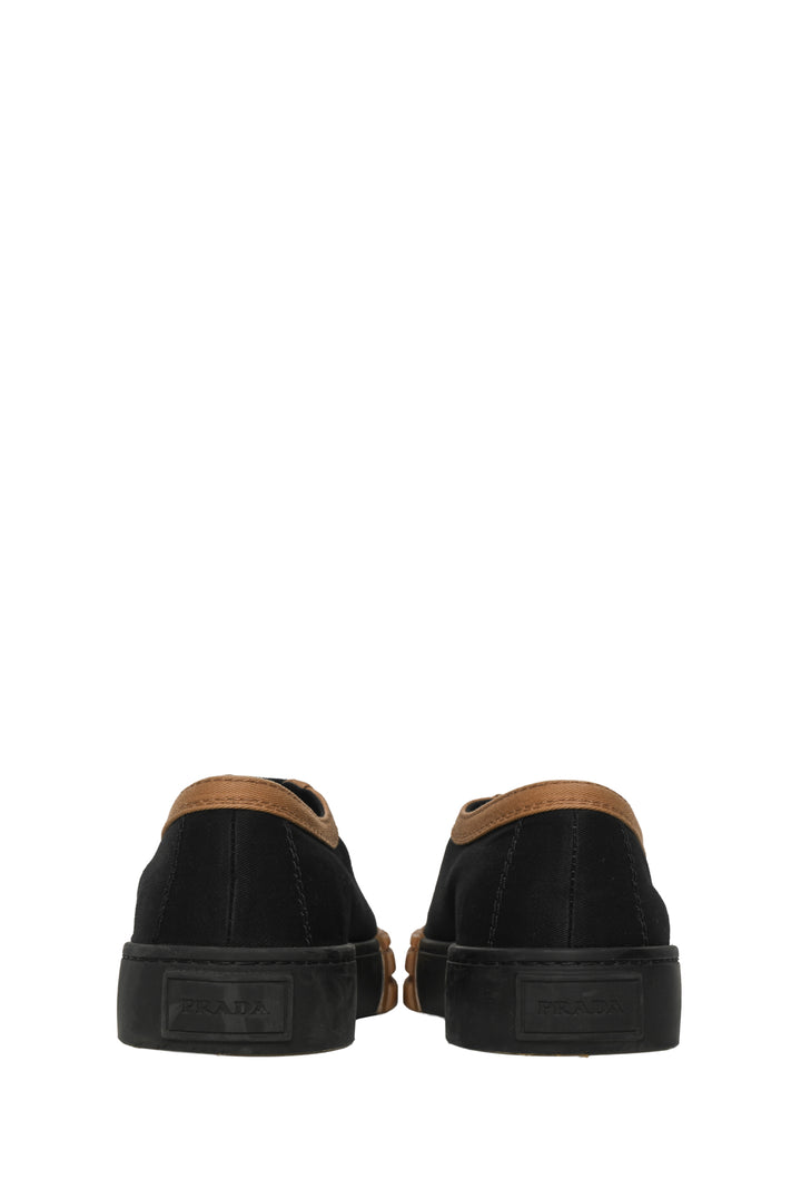 Prada Size 40 Gabardine Low Top Sneaker