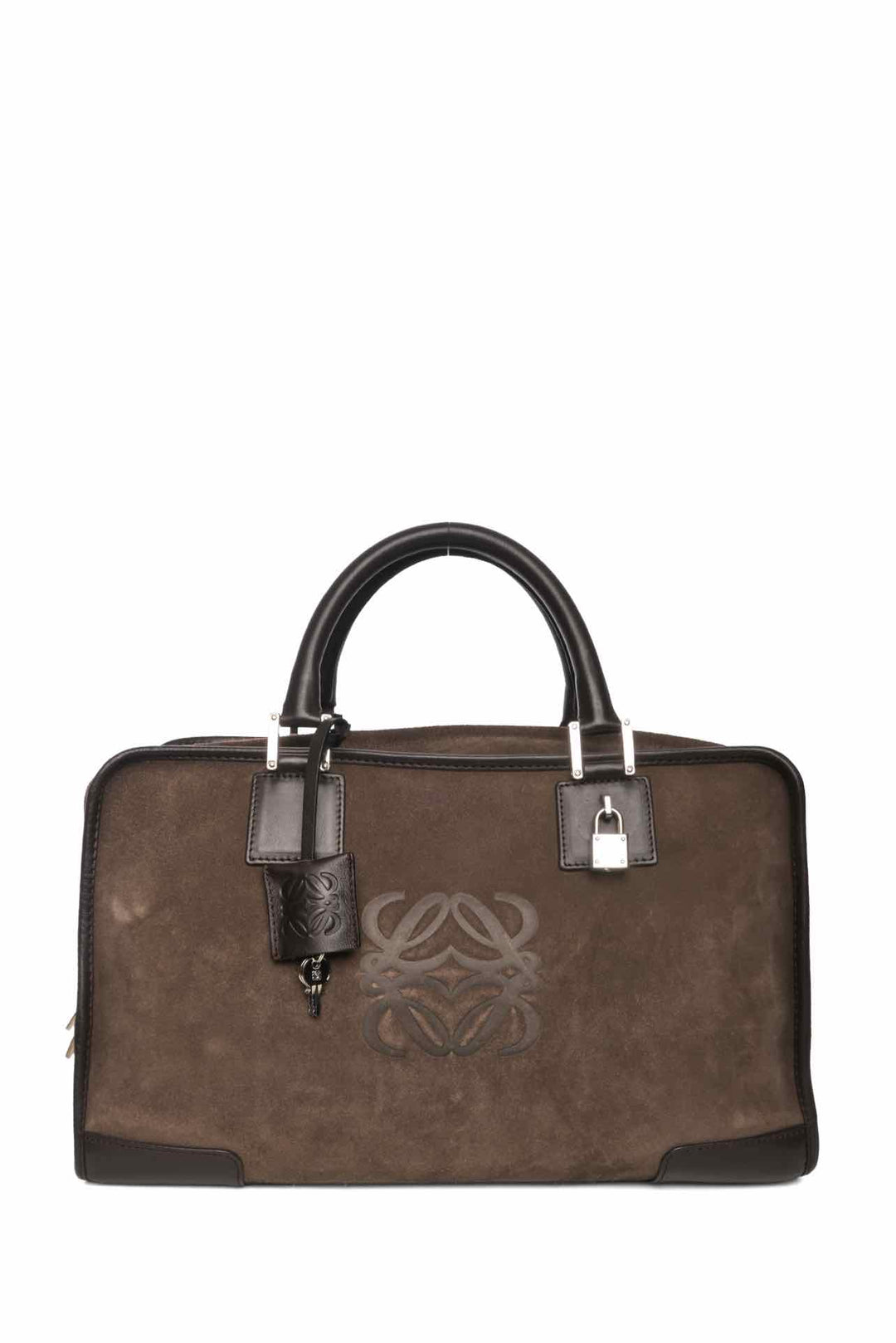 Loewe Suede & Calfskin Amazona 36 Purse