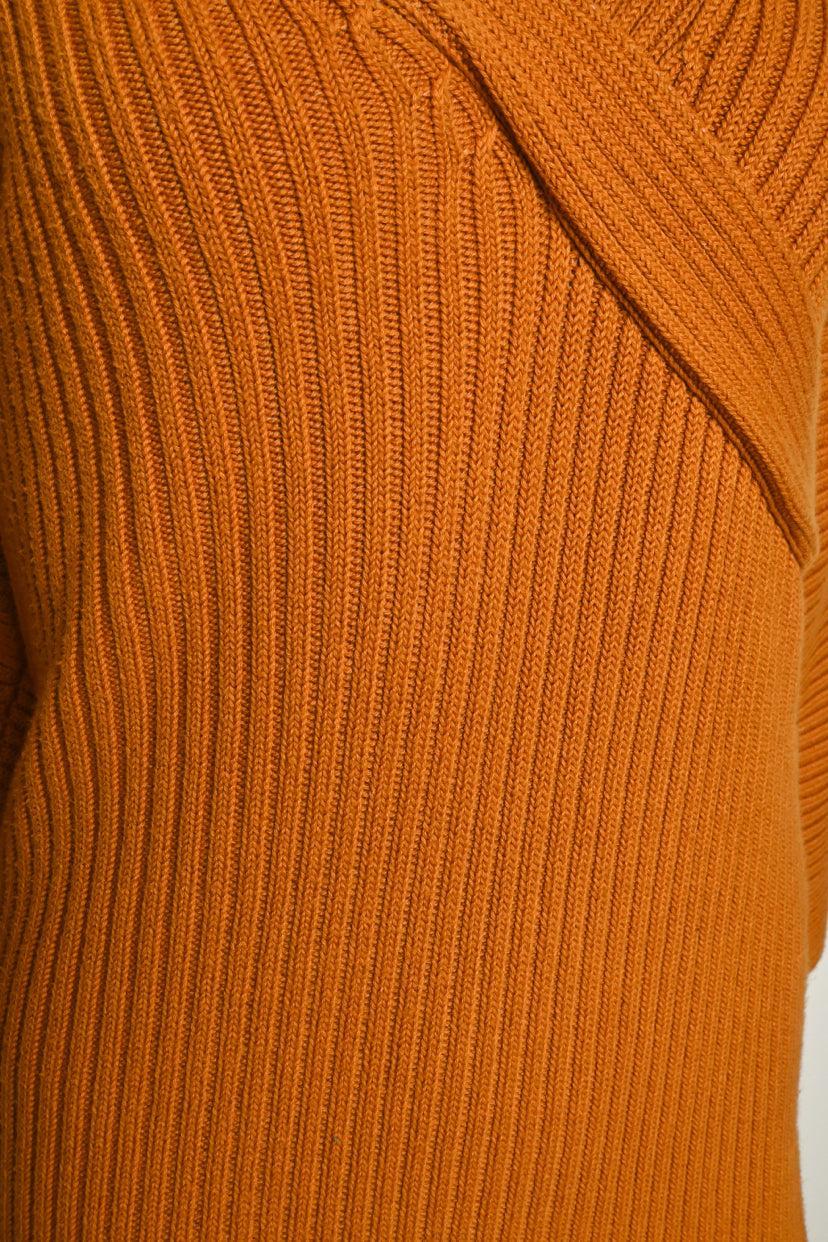 Mara Hoffman Size S Samira Organic Cotton Knit Long-Sleeve Midi Dress