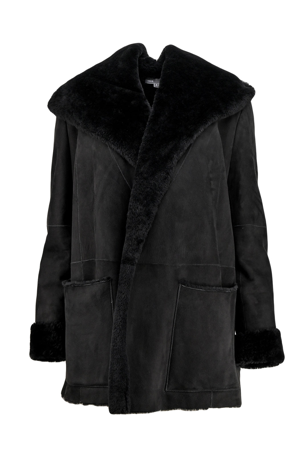 Vince Size S Shearling Coat