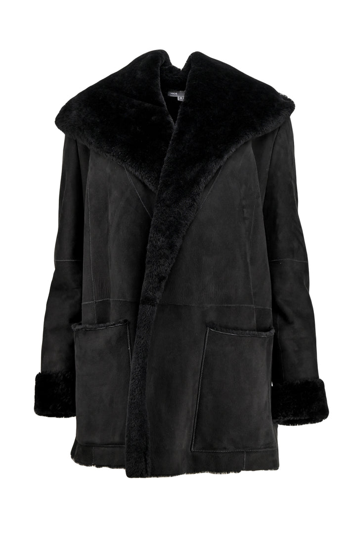 Vince Size S Shearling Coat