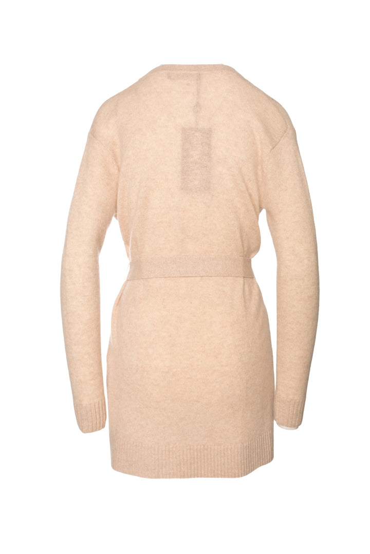 Max Mara Studio Size S Sequin Embellished Cashmere & Wool Blend Belted Cardigan