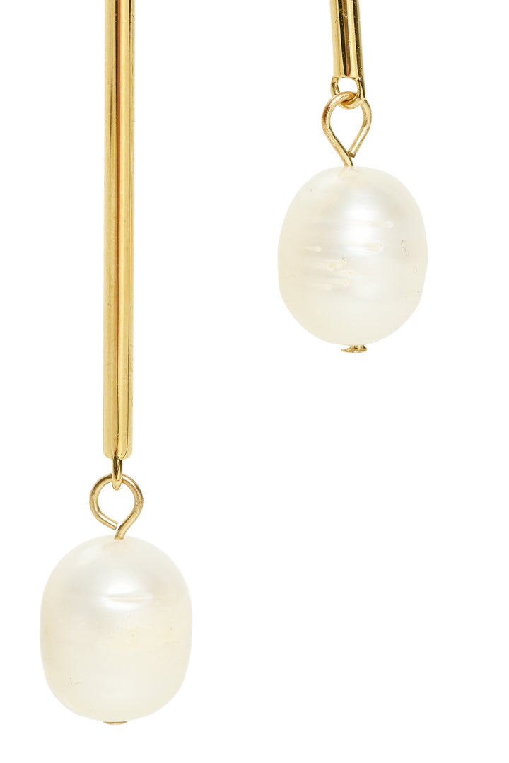 Chloe Size OS Darcey Baroque Drop Earrings