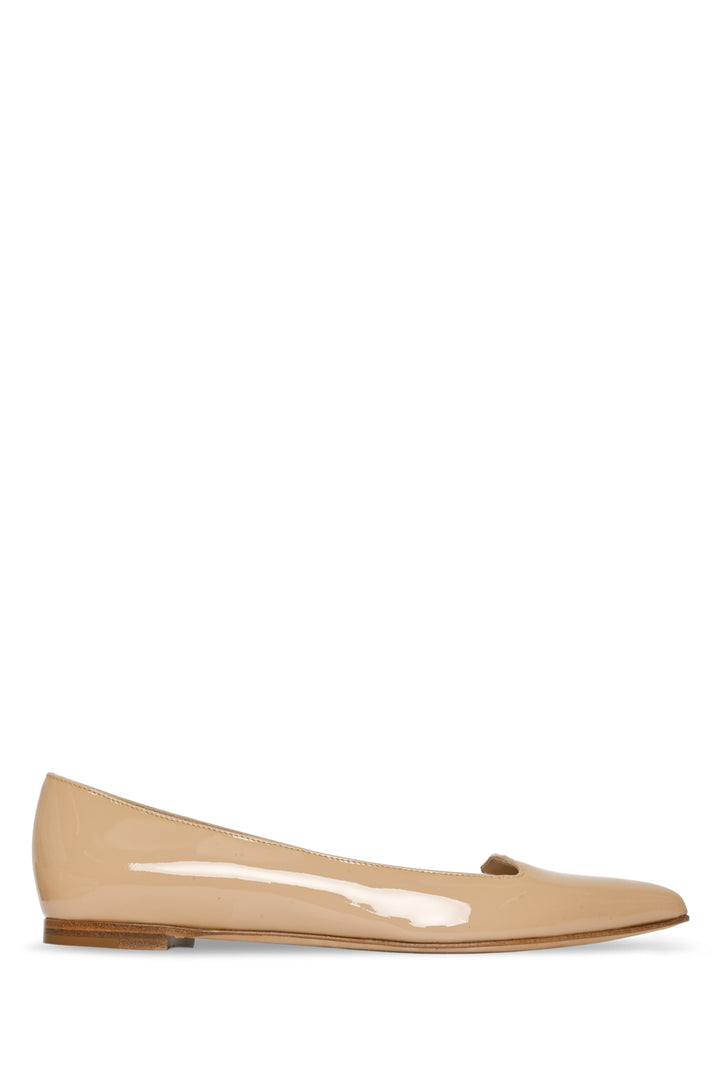Sergio Rossi Size 35.5 Patent Point Toe Flats