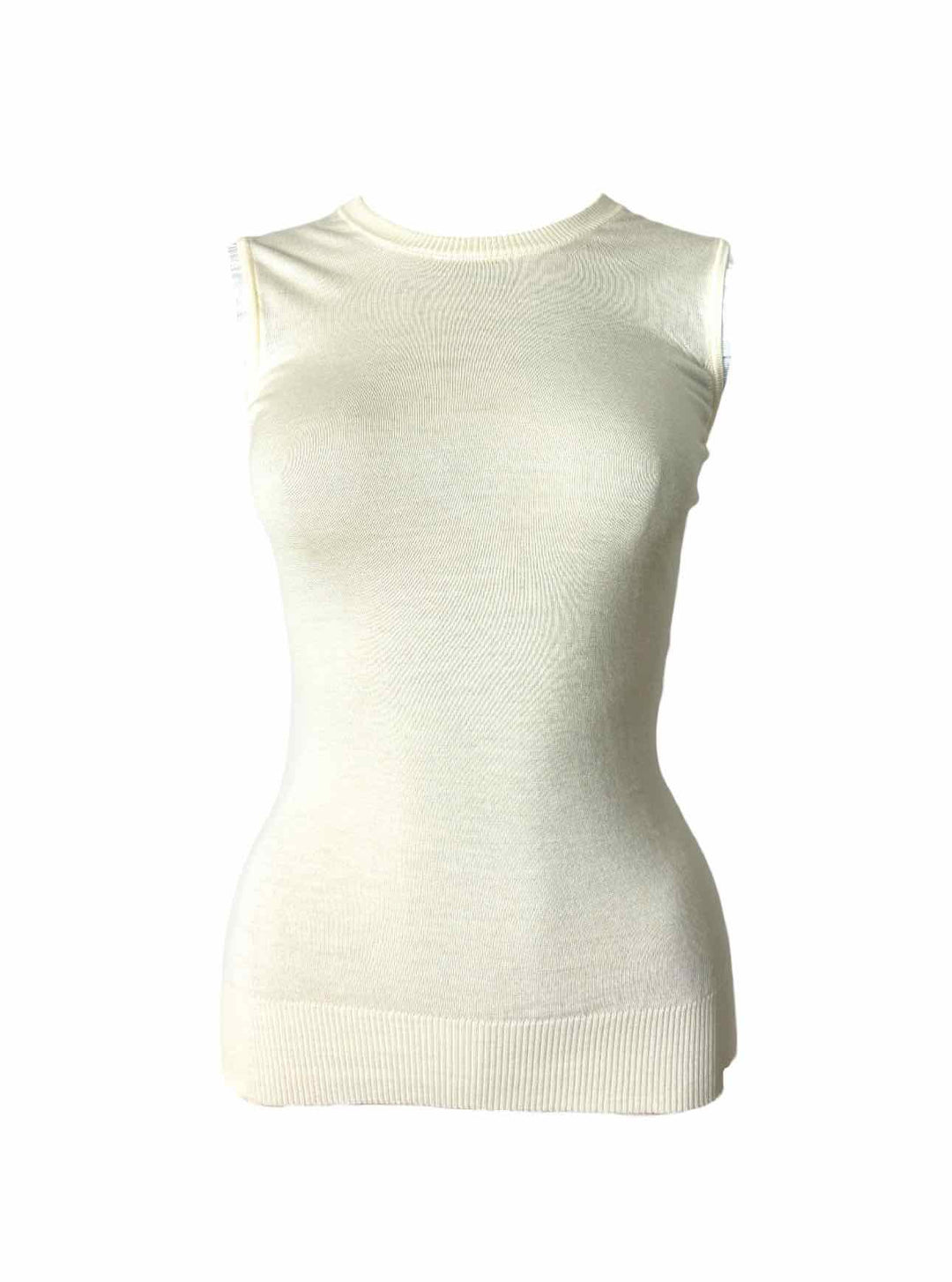Dolce & Gabbana Size 42 Sleeveless Knit Sweater