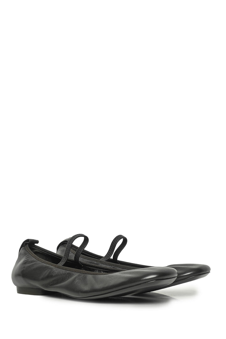 LEMAIRE Size 40 Square Toe Ballerina Flats