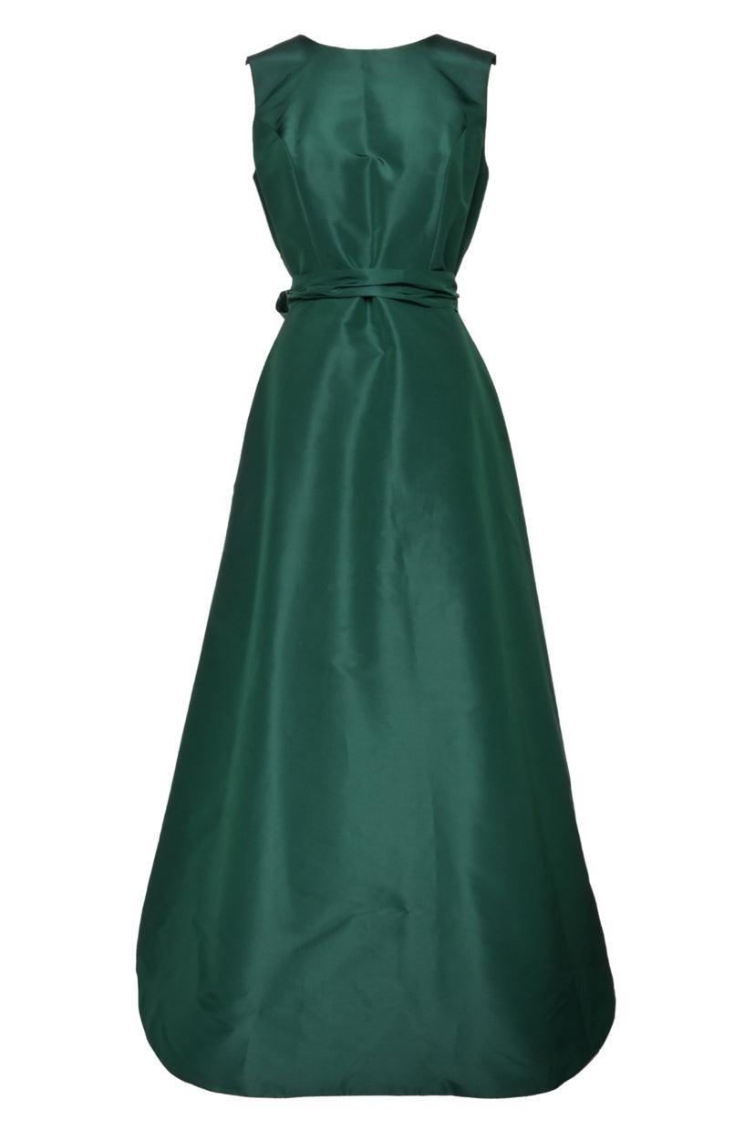 Alexia Maria Size 12 Silk Taffeta Gown