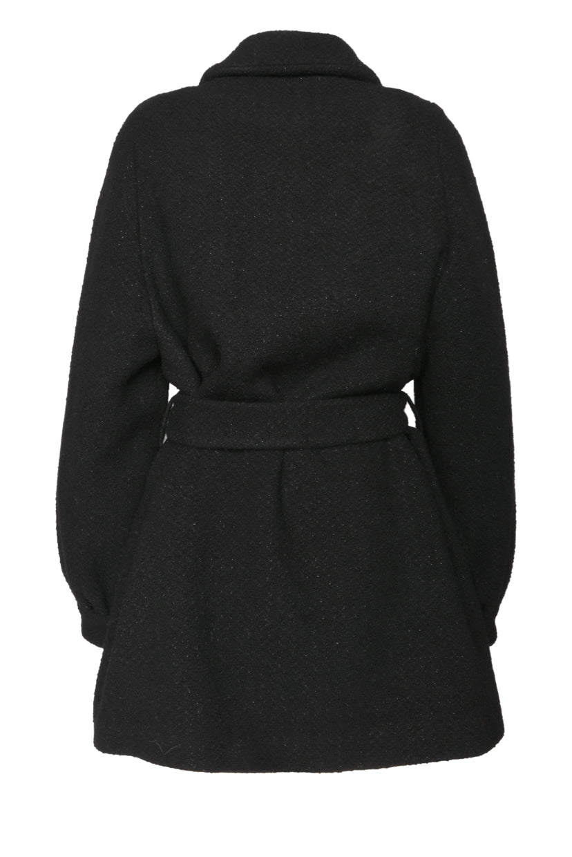 maje Size 36 Tweed Coat