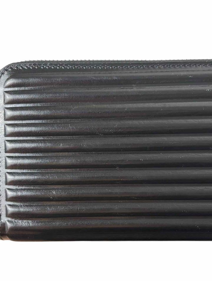 Saint Laurent Opium Zip-Around Leather Long Wallet