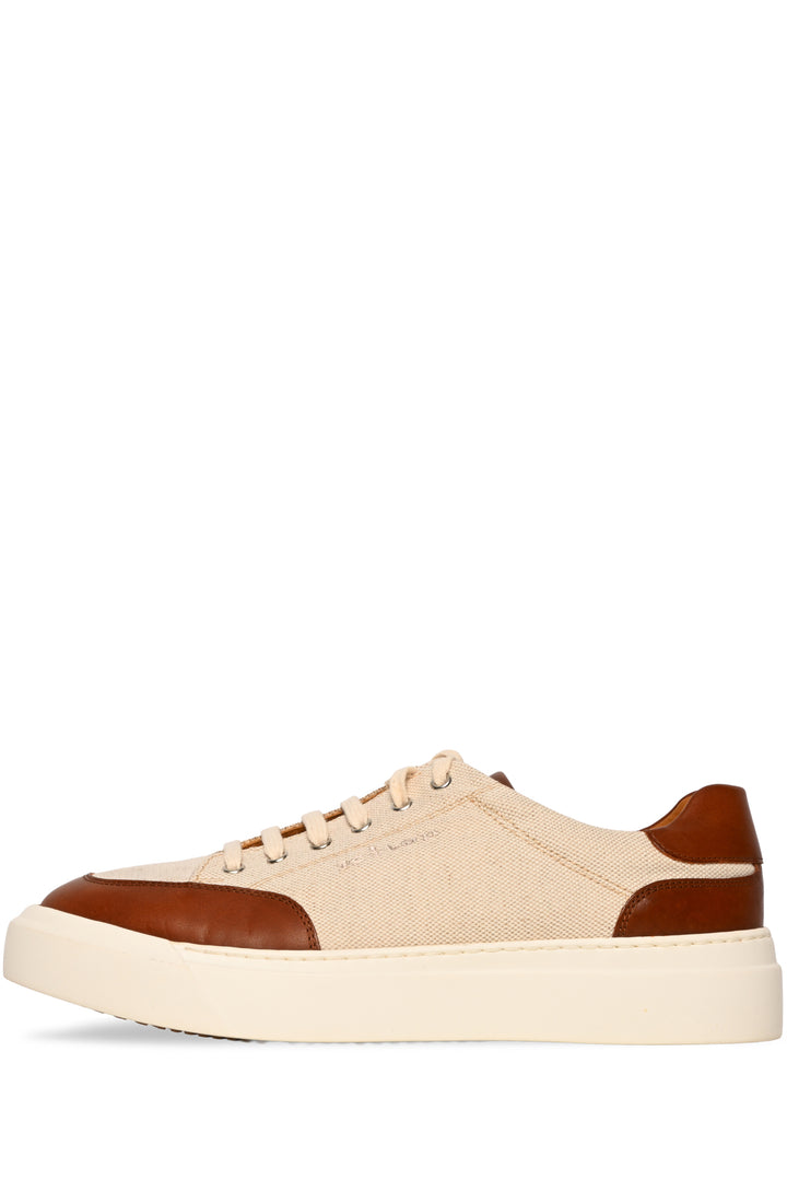 Kiton Size 42.5 Men's Canvas & Leather Sneakers