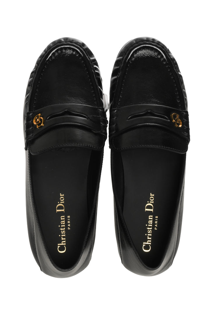 Dior Size 38.5 CD Time Loafers