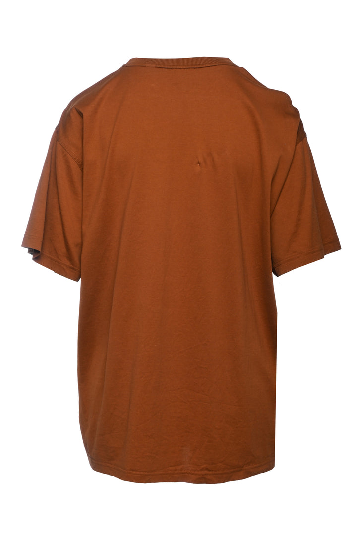 Burberry Size M Men's Embroidered Oak Leaf Crest Cotton T-shirt