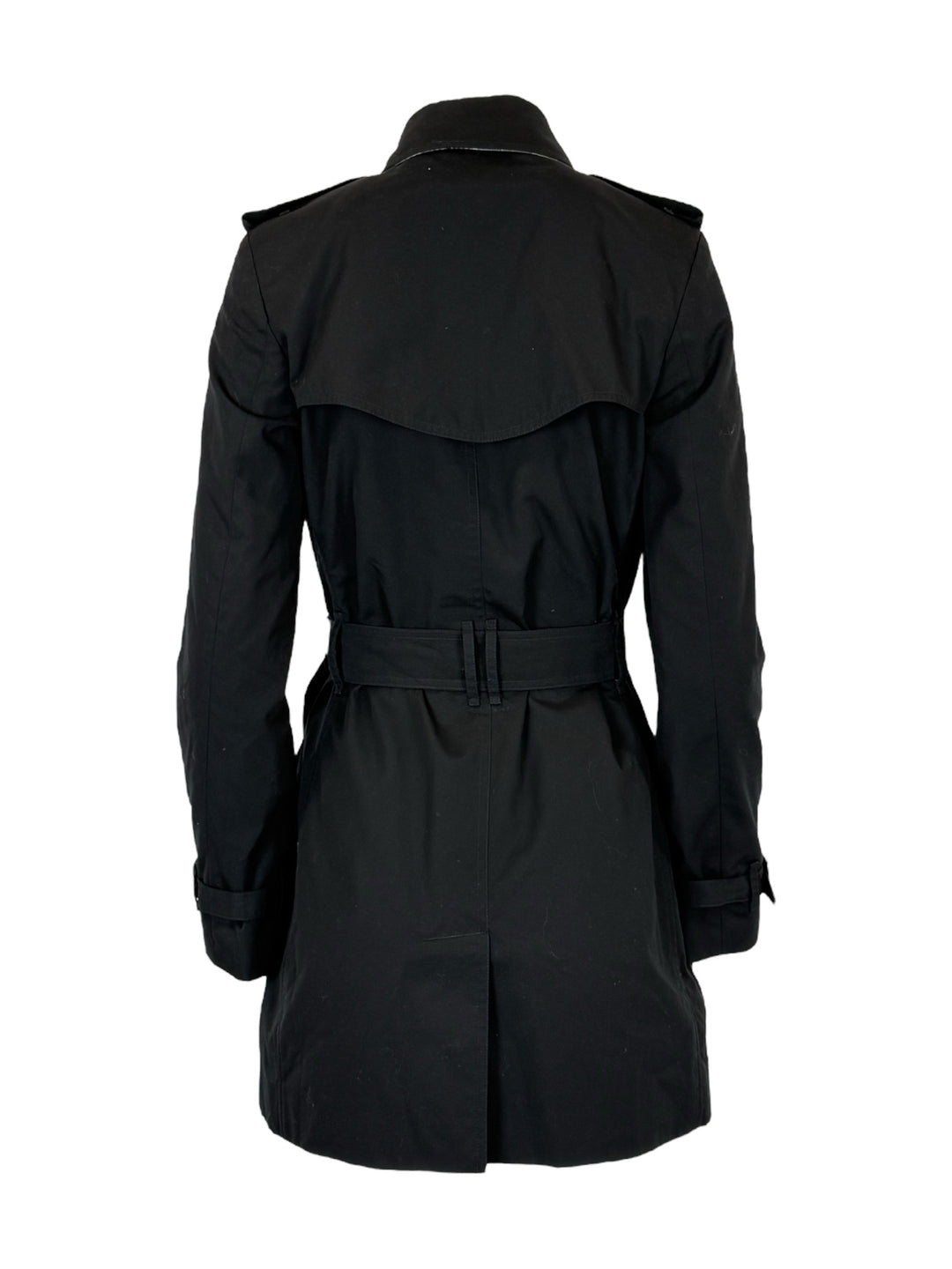 Burberry Size 6 Mid-Length Trench Coat