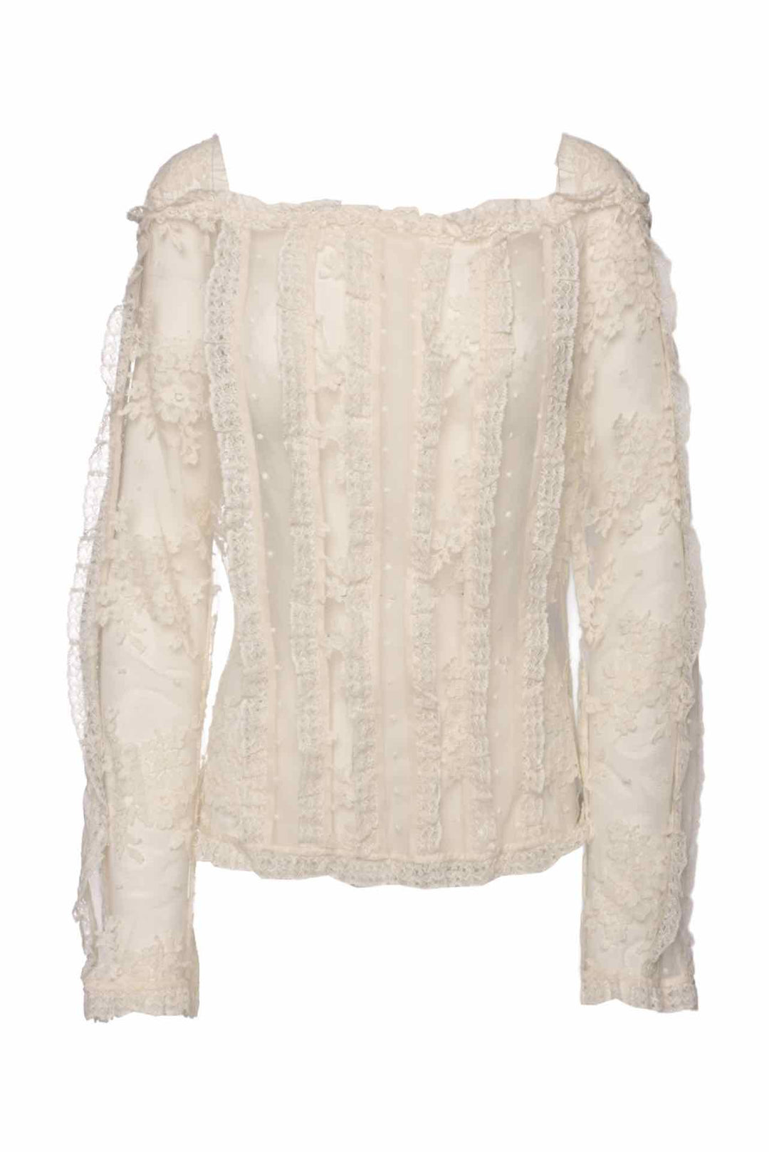 Zimmermann Size 3 Lace Off the Shoulder Tops