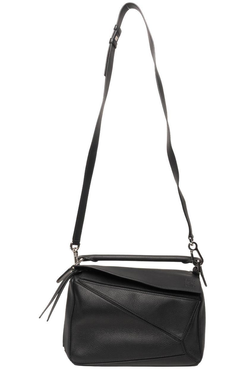 Loewe 2022 Calfskin Small Puzzle Edge Crossbody Bag