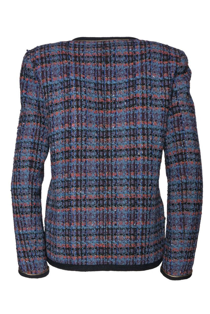 Sandro Size 34 Metallic Tweed Jacket