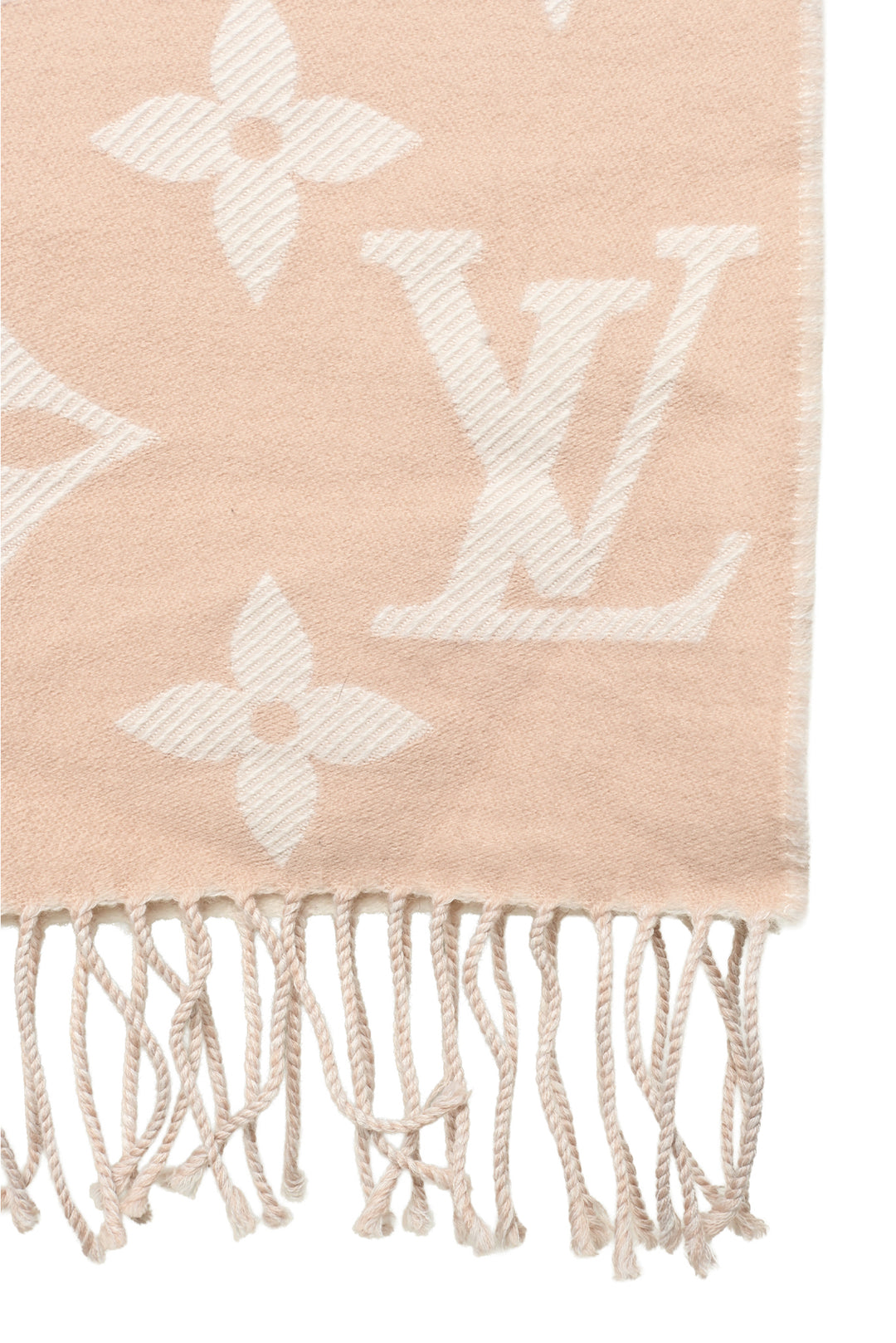 Louis Vuitton Monogram Simply LV Wool Scarf