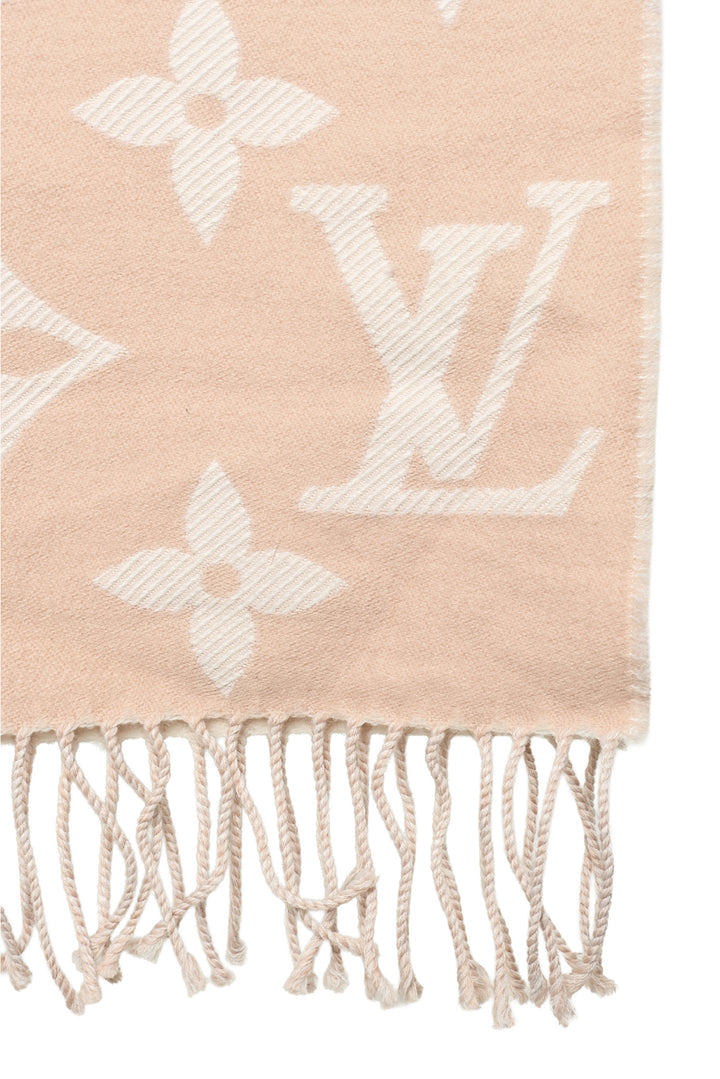 Louis Vuitton Monogram Simply LV Wool Scarf