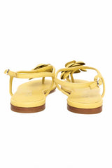 Chanel Size 37.5 Camellia Sandals