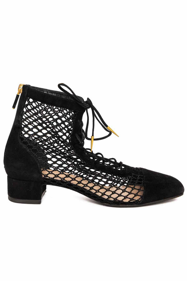 Dior Size 39 Naughtily-D Mesh Ankle Boots