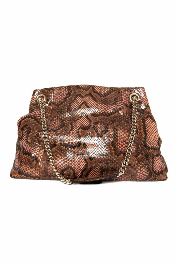 Gucci Soho Python Shoulder Bag