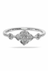 Cartier Size 5 Hindu Floral Ring