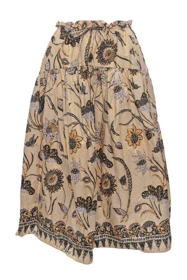 Ulla Johnson Size 6 Ianna Floral Midi Skirt