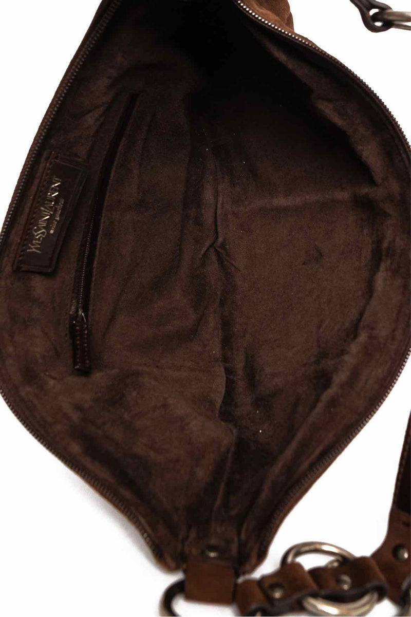 SAINT LAURENT Monogram quilted leather pouch BLACK – Top Quality Yves Saint  Laurent Bags Shop