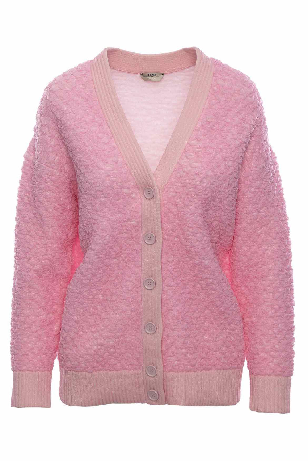 Fendi Size 2 Textured Cardigan