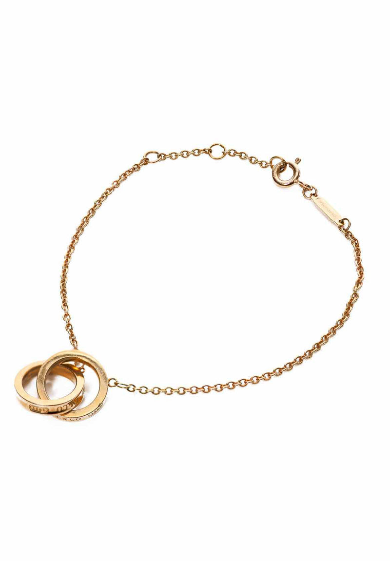 Tiffany & Co 18K 1837 Interlocking Circle Bracelet