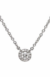 Tiffany Diamond and Platinum  Necklace