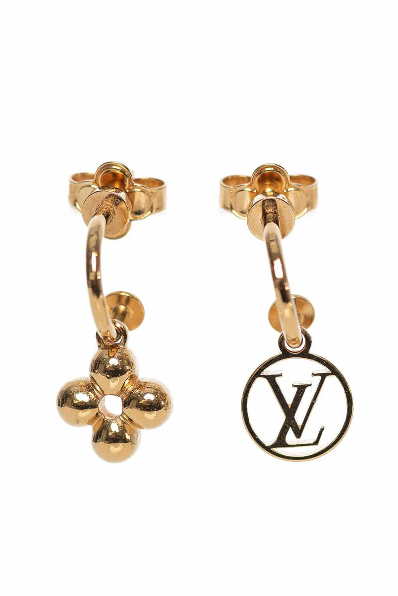 Louis Vuitton Blooming Drop Earrings