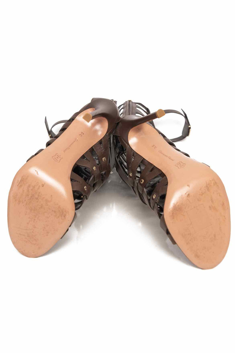 Gianvito Rossi Gladiator Sandals Size 37.5