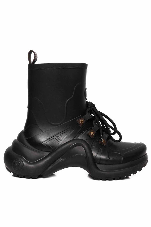 Louis Vuitton Size 36 Rubber Archlight Sneaker Boots