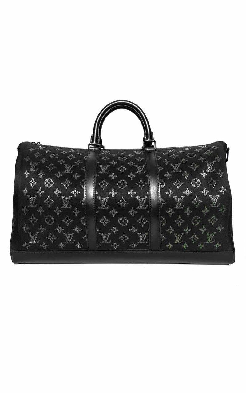 Louis Vuitton Monogram Light Up Keepall Bandouliere 50 Duffle Bag