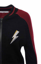 Givenchy Size XS Lightning Bolt Bomber Jacket