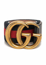 Gucci Size 34 GG Buckle Belt