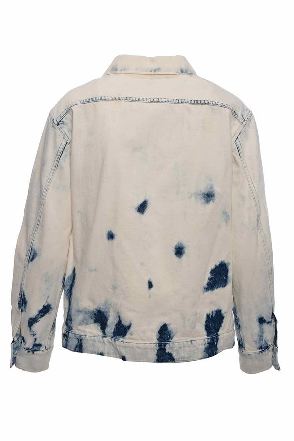 Christian Dior Size 2 Bleached Denim Jacket